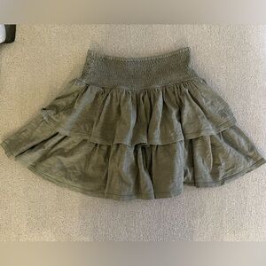 NWT Aerie Dark Olive Mini Skirt